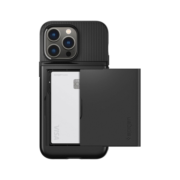 Spigen чехол для iPhone 14 Pro Slim Armor CS (черный) ACS04980