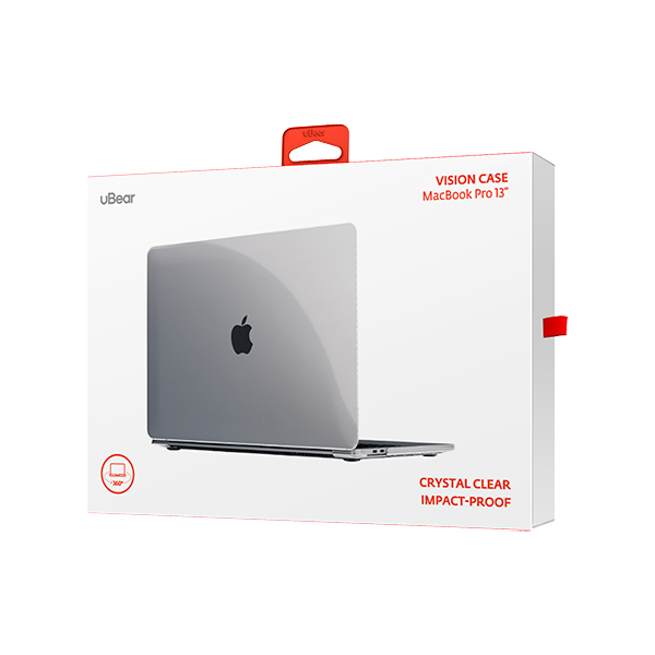 uBear накладка для MacBook Pro 13.3 Vision Case (прозрачный) CS143TR13VS-MBP20