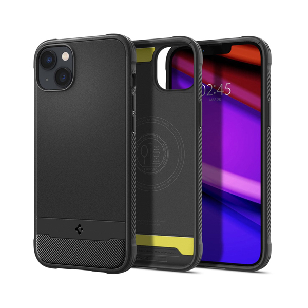 Spigen чехол для iPhone 14 Plus Mag Rugged Armor MagSafe (черный) ACS04890