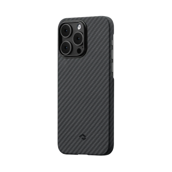 Pitaka чехол для iPhone 14 Pro Max MagEZ Case 3 1500D MagSafe (черно-серый в полоску) KI1401PM