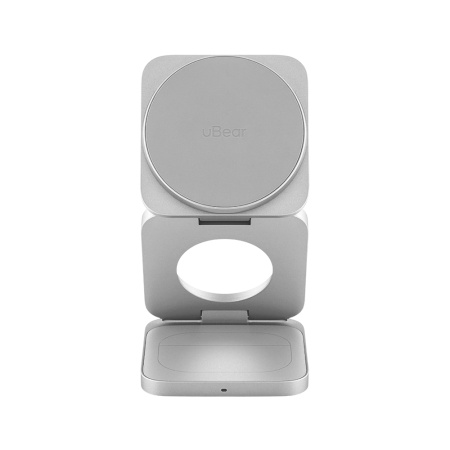 uBear БЗУ Balance Slim Qi2 3 в 1 (серебристый) WL24SL31BS-AW