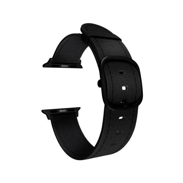 Lyambda ремешок кожаный Minkar 46/49 мм (черный) DSP-03-44