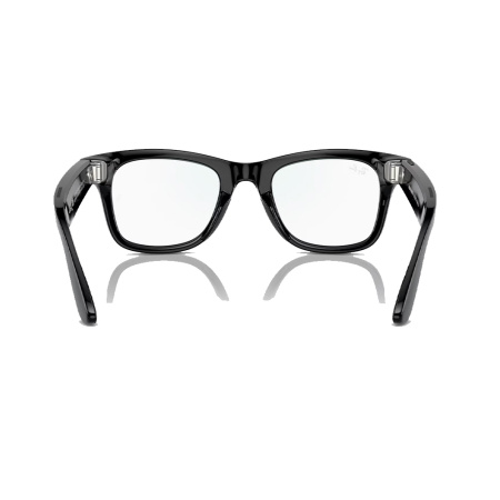 Ray-Ban экшн камера-очки Wayfarer M (Глянцевая черная оправа/Прозрачные линзы) (черный) 601/SB50 Ray-Ban экшн камера-очки Wayfarer M (Глянцевая черная оправа/Прозрачные линзы) (черный) 601/SB50