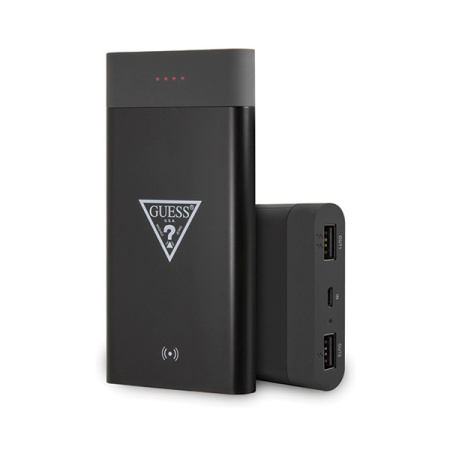 Guess внешний аккумулятор Triangle log 8000mAh (черный) GUL24WPB8TLBK Guess внешний аккумулятор Triangle log 8000mAh (черный) GUL24WPB8TLBK