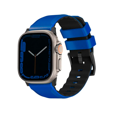 Uniq ремешок Linus Airosoft 46/49 мм (синий) 49MM-LINUSRBLU