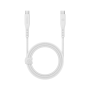 EnergEA кабель Type-C/Type-C Flow PD240W 1.5м (белый) CBL-FLCC-WHT150M