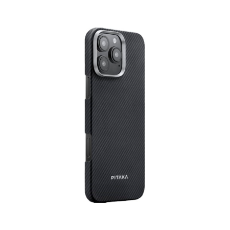 Pitaka чехол для iPhone 16 Pro Ultra-Slim Case 600D MagSafe (черный)