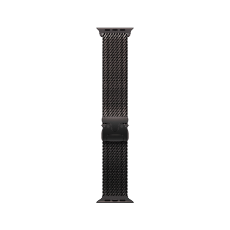 Apple Watch Ultra 3 49mm, черный, Titanium Milanese Loop M черный ремешок