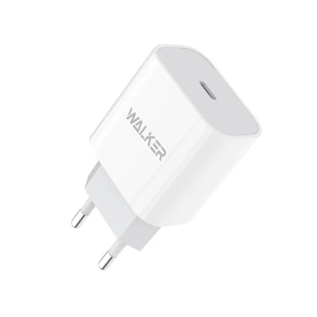 Walker СЗУ WH-39 20W Type-C (белый)