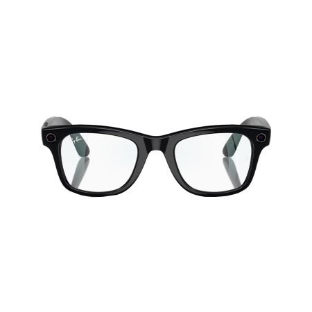 Ray-Ban экшн камера-очки Wayfarer M (Глянцевая черная оправа/Прозрачные линзы) (черный) 601/SB50 Ray-Ban экшн камера-очки Wayfarer M (Глянцевая черная оправа/Прозрачные линзы) (черный) 601/SB50