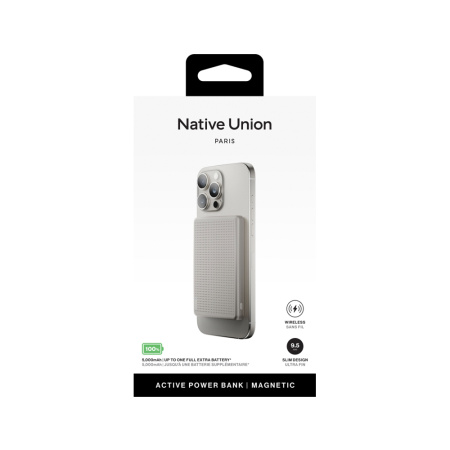 Native Union внешний аккумулятор MagSafe Active 5000mAh (песочный) ACTPB-5KMS-SAN