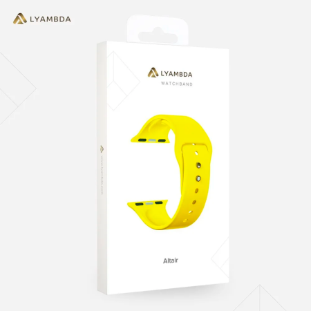 Lyambda ремешок Altair 41 мм (желтый) DS-APS08-40-YL Lyambda ремешок Altair 41 мм (желтый) DS-APS08-40-YL