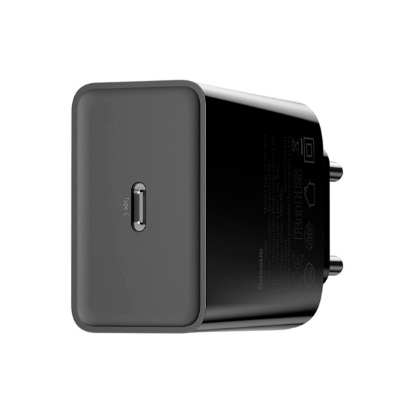 Baseus СЗУ Speed Mini 20W Type-C (черный) CCFS-SN01 Black
