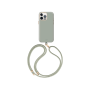 Uniq чехол для iPhone 15 Pro Coehl Creme with Strap MagSafe (светло-зеленый) IP6.1P(2023)-CREMSSAG