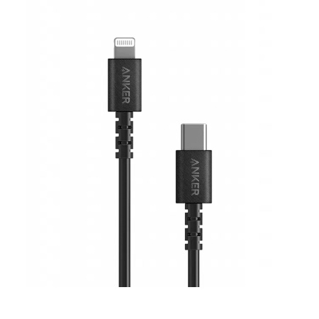 Anker кабель Type-C/Lightning PowerLine 1.8м (черный) A8613G11
