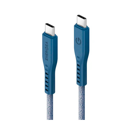EnergEA кабель Type-C/Type-C Flow PD240W 1.5м (синий) CBL-FLCC-BLU150M