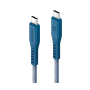 EnergEA кабель Type-C/Type-C Flow PD240W 1.5м (синий) CBL-FLCC-BLU150M