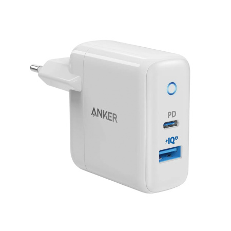 Anker СЗУ PowerPort PD+ USB A+Type-C (белый) A2626LD1