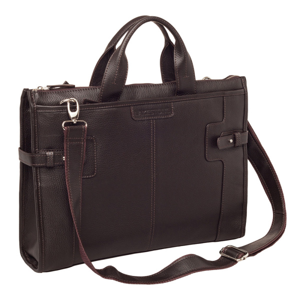 Lakestone сумка для MacBook 14.2 Courtney нат. кожа (коричневый)