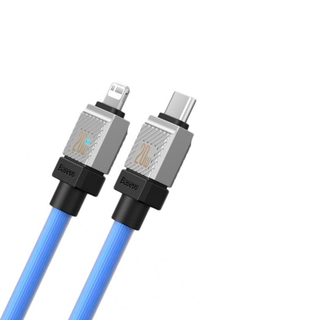 Baseus кабель Type-C/Lightning Coolplay 20W 1м (синий) CAKW000003