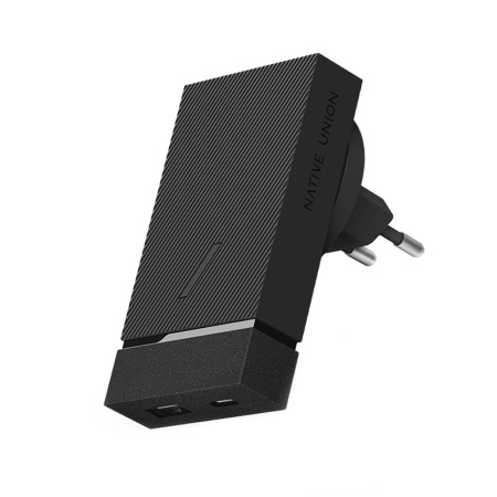 Native Union СЗУ PD-18W Type-C + USB A (серый) Native Union СЗУ PD-18W Type-C + USB A (серый)