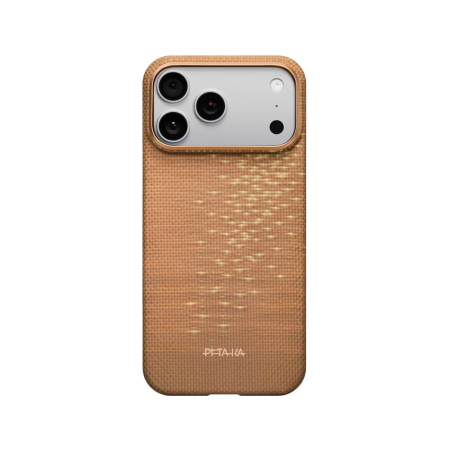 Pitaka чехол для iPhone 17 Pro Max Ultra-Slim Case PitaTap Golden Glint MagSafe (золотой)