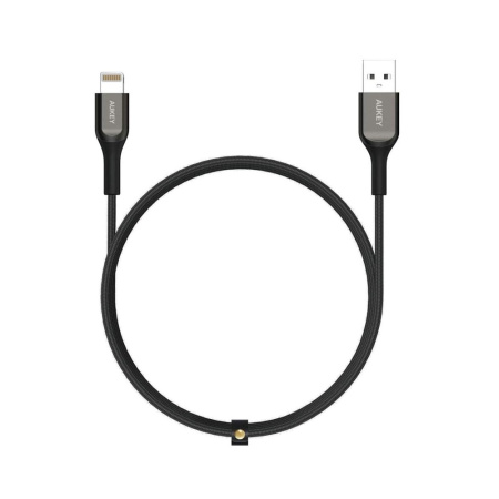 Aukey кабель USB A/Lightning Kevlar 2м (черный) CB-AKL2-BL Aukey кабель USB A/Lightning Kevlar 2м (черный) CB-AKL2-BL