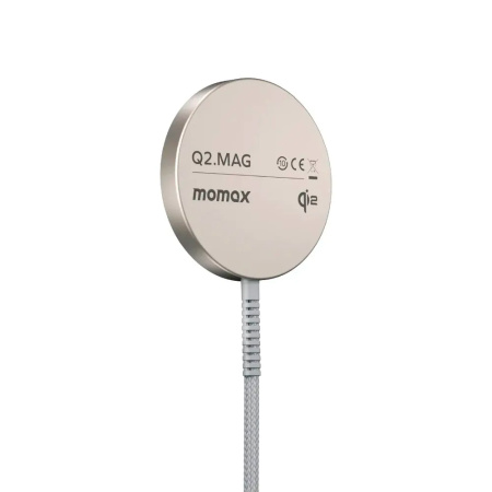 Momax БЗУ Q2.Mag Qi2 15W MagSafe (бежевый) UD32L