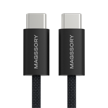 Magssory кабель Type-C/Type-C Line C 60W 1.5м (черный) CBL002b