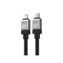 Baseus кабель Type-C/Lightning Crystal Shine 20W 1.2м (черный) CAJY000201