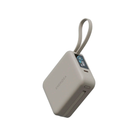 EnergEA внешний аккумулятор MagSafe MagPac Mini Plus 10000mAh (бежевый) MP-MINIPLUS-SND