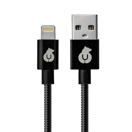 uBear кабель USB A/Lightning Kevlar Reinforced 1.2м (черный) DC06BL01-L uBear кабель USB A/Lightning Kevlar Reinforced 1.2м (черный) DC06BL01-L
