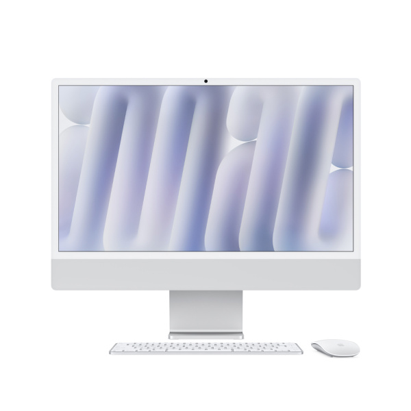 Apple iMac 24" 2024 M4 10CPU/10GPU/16GB/256GB SSD (серебристый) Apple iMac 24" 2024 M4 10CPU/10GPU/16GB/256GB SSD (серебристый)