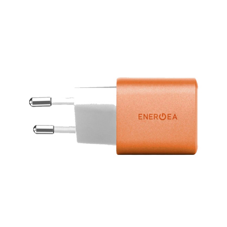 EnergEA СЗУ AmpCharge GaN 35W Type-C + USB A (оранжевый) CHR-AC-GAN35ORGEU