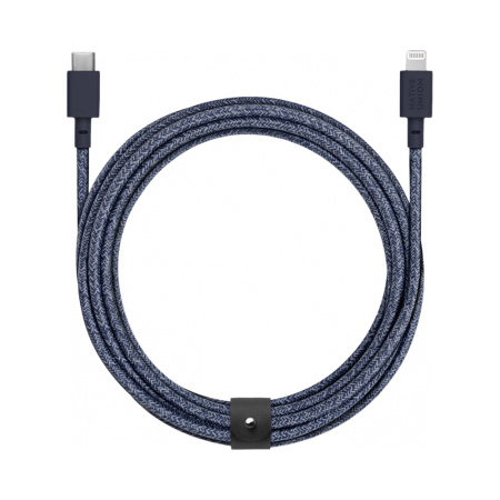 Native Union кабель Type-C/Lightning Belt 3м (индиго) BELT-CL-IND-3-NP