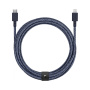 Native Union кабель Type-C/Lightning Belt 3м (индиго) BELT-CL-IND-3-NP