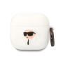 Lagerfeld чехол для AirPods 4 Karl (белый) KLA4RUNIKH
