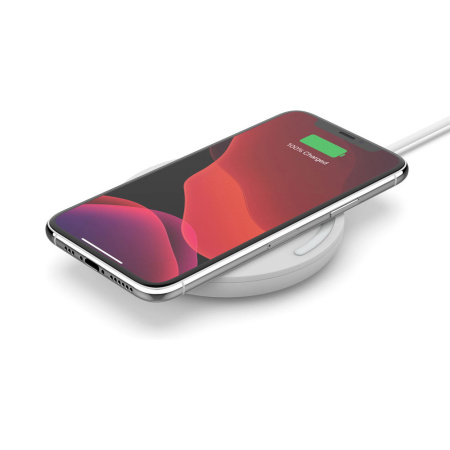 Belkin БЗУ 10Вт + адаптер (белый) WIA001vfWH