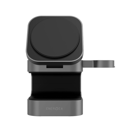 EnergEA БЗУ MagCube Qi2 3 в 1 15W MagSafe (черный) MAG-CUBE-GUN