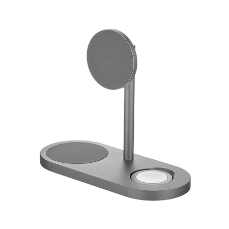 uBear БЗУ Stage Ultra Qi2 3 в 1 Magnetic (серый) WL20SG31SU-AW