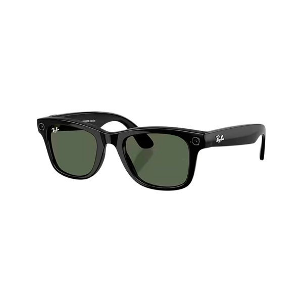 Ray-Ban-экшн-камера-очки-Wayfarer-Gen-2-L-(Глянцевая-черная-оправа-Зеленые-линзы)-(черный)-601-7153