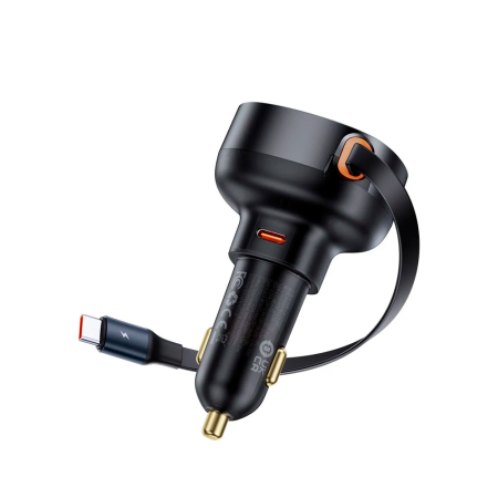 Baseus АЗУ Enjoyment Pro 60W Type-C с кабелем Type-C (черный) C00057802111-01