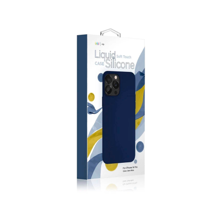 VLP чехол для iPhone 14 Pro Silicone case (темно-синий) 1051040
