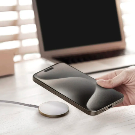 Momax БЗУ Q2.Mag Qi2 15W MagSafe (бежевый) UD32L