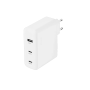 uBear СЗУ Wall charger Motion 140W 2x Type-C + USB A (белый) WC30WHPD140-ACC