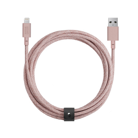 Native Union кабель с фиксатором положения NIGHT USB A/Lightning 3м (розовый) NCABLE-KV-L-ROSE