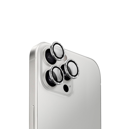 Uniq стекло для камеры iPhone 16 Pro/16 Pro Max Optix (блестящий) IP6.3P-6.9P(2024)-ALENSSWHT