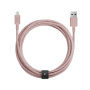 Native Union кабель с фиксатором положения NIGHT USB A/Lightning 3м (розовый) NCABLE-KV-L-ROSE