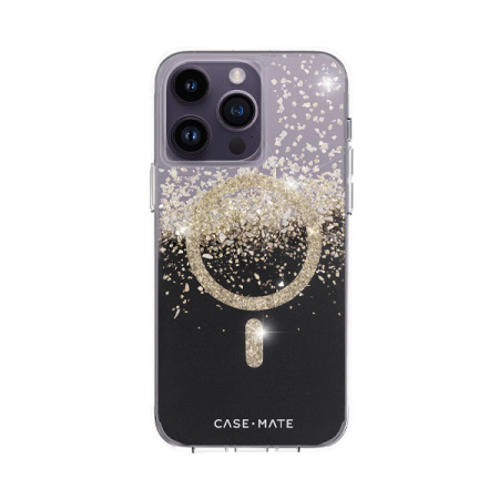 Case Mate чехол для iPhone 14 Pro Karat Onyx MagSafe (прозрачный/черный) CM049206