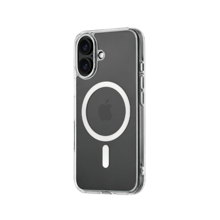 uBear чехол для iPhone 16 Plus Real Mag Case MagSafe (прозрачный) CS397TT67RL-I24M uBear чехол для iPhone 16 Plus Real Mag Case MagSafe (прозрачный) CS397TT67RL-I24M